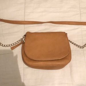 tan purse